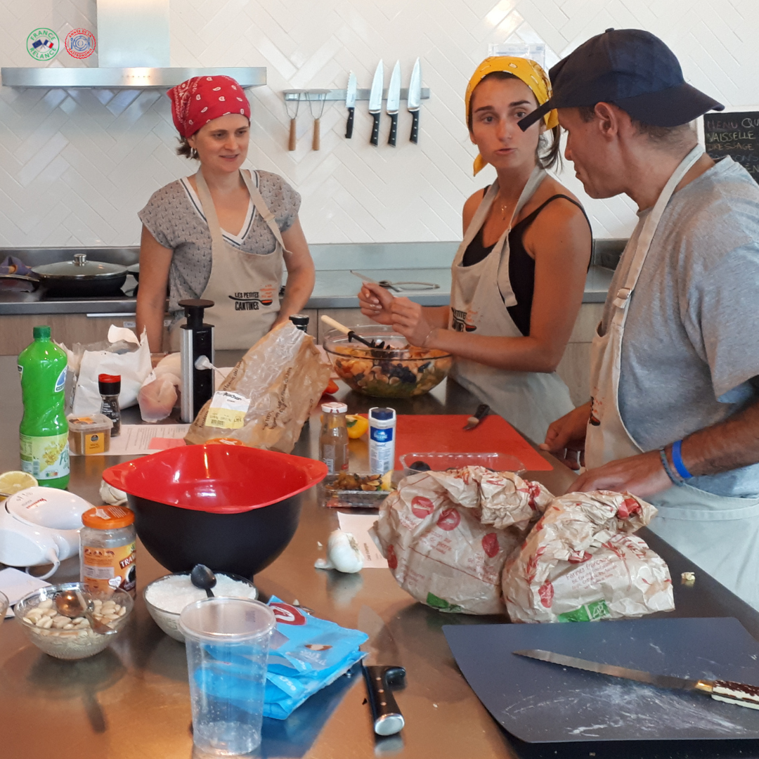 L'atelier cuisine dans les fourneaux de La Cloche 